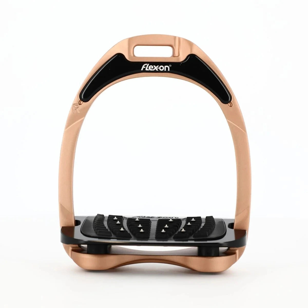 Strzemiona aluminiowe Flex-On Alurose/Black/Black Kolce Proste, kolce - Cavalo